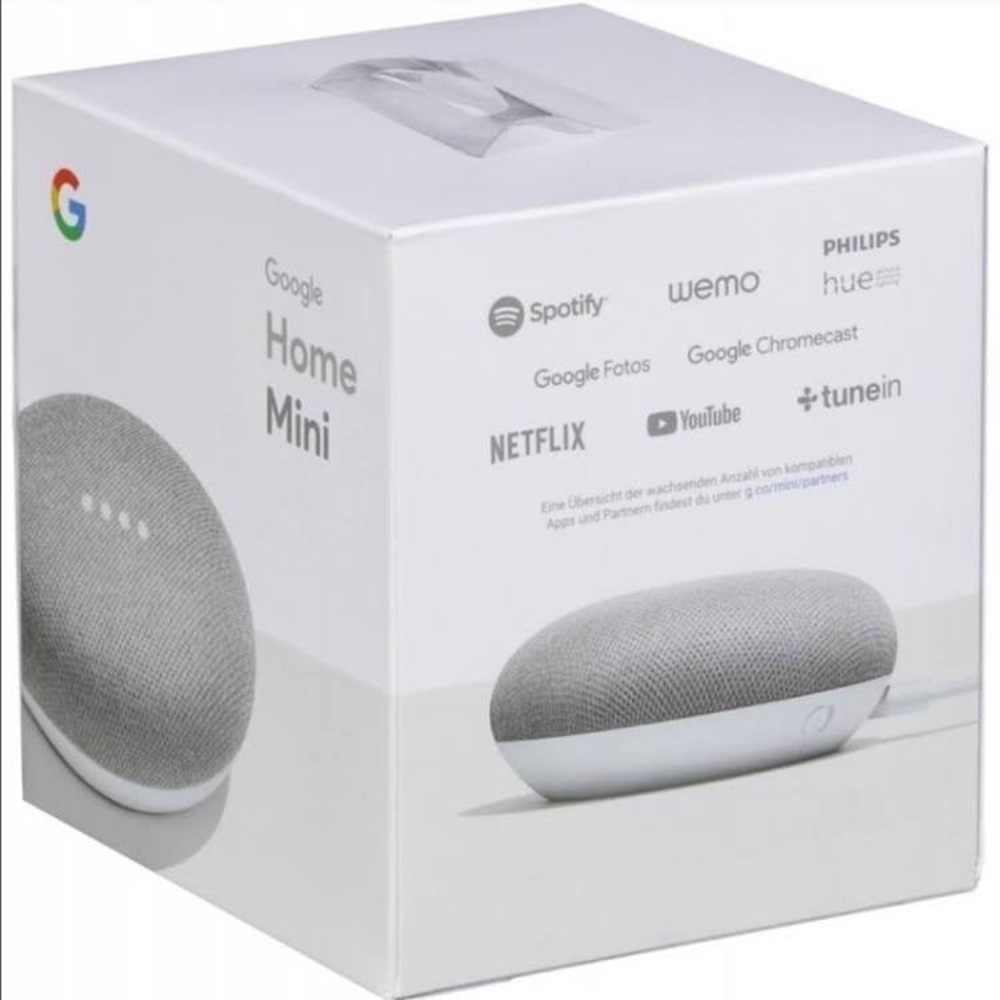 Brand new in box google mini home